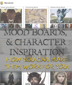 Mood Board and Character Inspirations and how you can use them!